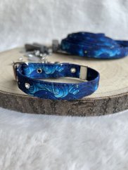 Náramek pro páníčky – ladící s obojkem a vodítkem Astral Waves