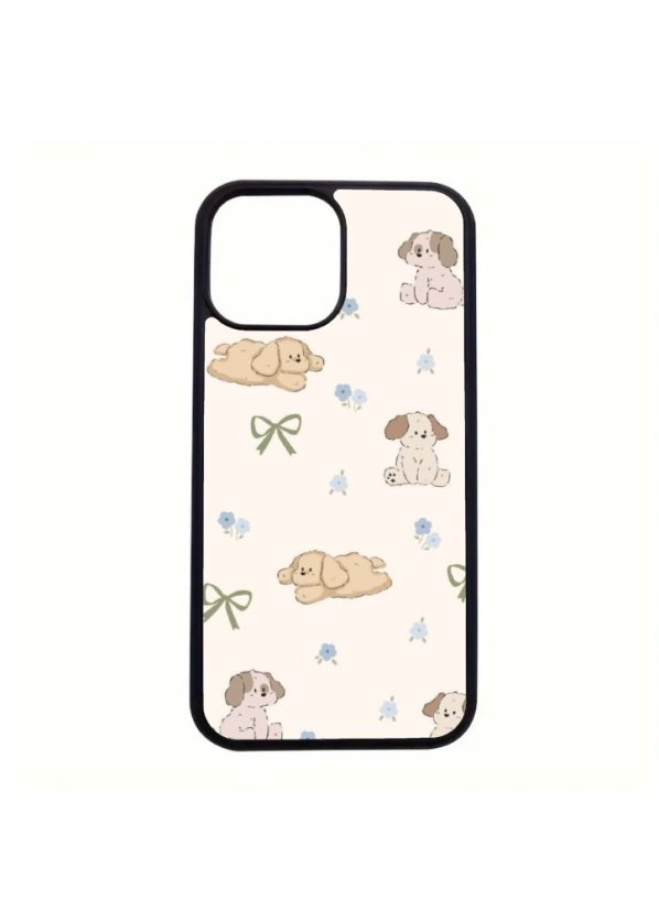 Kryt Iphone mašličky a štěňátka