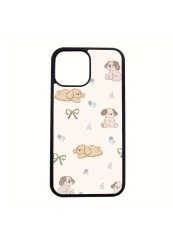 Kryt Iphone mašličky a štěňátka